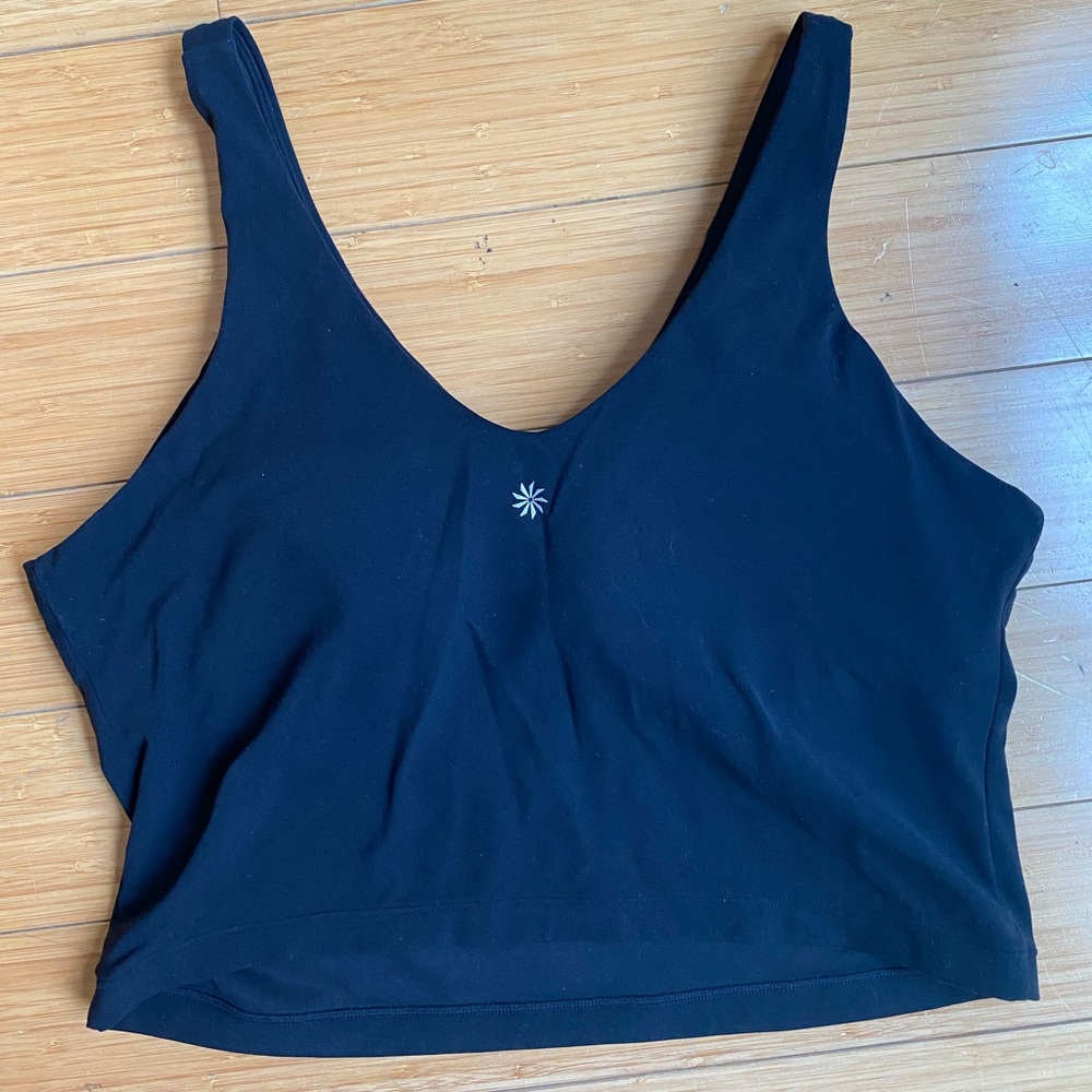 Transcend V-Neck Crop Tank - Picture 2 of 3